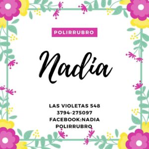 Tel. 54 379 428-6854 Polirrubro Nadia